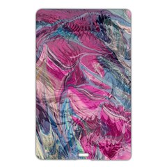 Fuchsia Waves Name Card Style Usb Flash Drive