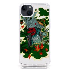 Armor Japan Maple Leaves Samurai Mask Cut Iphone 14 Plus Tpu Uv Print Case by Ndabl3x