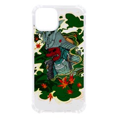 Armor Japan Maple Leaves Samurai Mask Cut Iphone 13 Tpu Uv Print Case by Ndabl3x