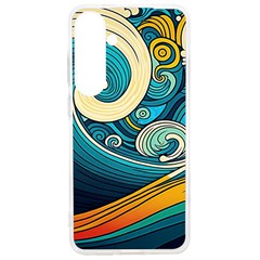 Waves Ocean Sea Abstract Whimsical Abstract Art 3 Samsung Galaxy S24 Ultra 6 9 Inch Tpu Uv Case by Ndabl3x