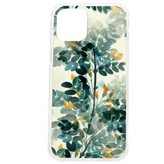 Vintage Retro Flowers Leaves Foliage Plants Iphone 12 Pro Max Tpu Uv Print Case by Ndabl3x