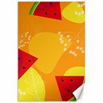 Watermelon Flower Canvas 24  x 36  23.35 x34.74  Canvas - 1