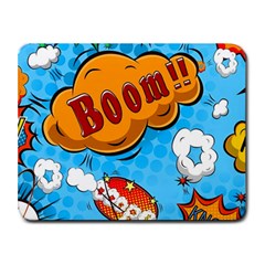 Comical Words Animals Comic Omics Crazy Graffiti Small Mousepad by Bedest