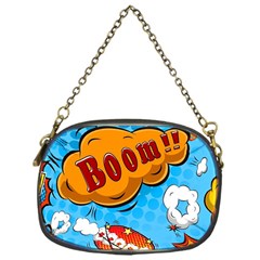 Comical Words Animals Comic Omics Crazy Graffiti Chain Purse (one Side) by Bedest