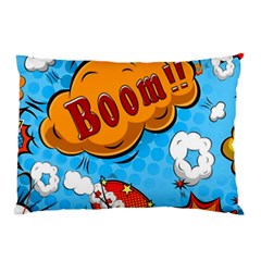 Comical Words Animals Comic Omics Crazy Graffiti Pillow Case by Bedest