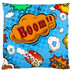 Comical Words Animals Comic Omics Crazy Graffiti Standard Premium Plush Fleece Cushion Case (one Side) by Bedest