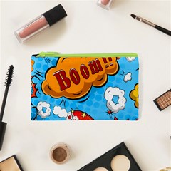 Comical Words Animals Comic Omics Crazy Graffiti Cosmetic Bag (xs) by Bedest