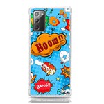 Comical Words Animals Comic Omics Crazy Graffiti Samsung Galaxy Note 20 TPU UV Case Front