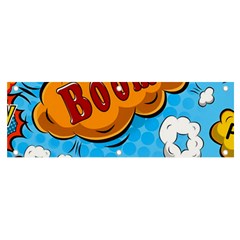 Comical Words Animals Comic Omics Crazy Graffiti Banner And Sign 6  X 2  by Bedest