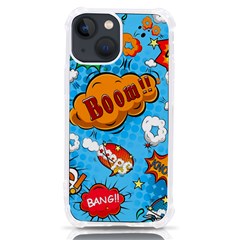 Comical Words Animals Comic Omics Crazy Graffiti Iphone 13 Mini Tpu Uv Print Case by Bedest