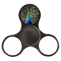 Peacock Bird Feathers Pheasant Nature Animal Texture Pattern Finger Spinner by Bedest