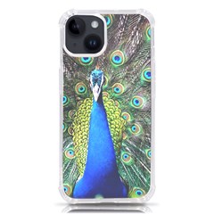 Peacock Bird Feathers Pheasant Nature Animal Texture Pattern Iphone 14 Tpu Uv Print Case by Bedest