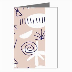 Abstract Leaf Nature Natural Beautiful Summer Pattern Greeting Cards (pkg Of 8)