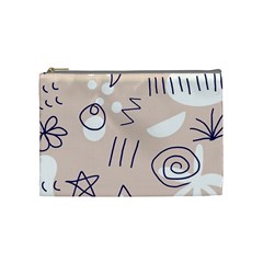 Abstract Leaf Nature Natural Beautiful Summer Pattern Cosmetic Bag (medium) by Bedest