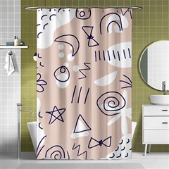 Abstract Leaf Nature Natural Beautiful Summer Pattern Shower Curtain 48  X 72  (small)  by Bedest