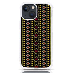 Background Art Pattern Design Iphone 13 Mini Tpu Uv Print Case by Bedest