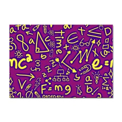 Background Doodles Math Sticker A4 (10 Pack) by Bedest