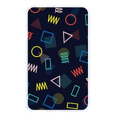 Memphis Seamless Patterns Abstract Jumble Textures Memory Card Reader (Rectangular)