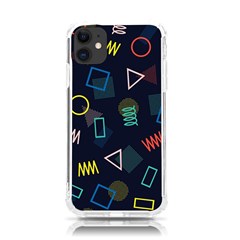 Memphis Seamless Patterns Abstract Jumble Textures Iphone 11 Tpu Uv Print Case by Hannah976