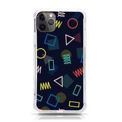 Memphis Seamless Patterns Abstract Jumble Textures Iphone 11 Pro Max 6 5 Inch Tpu Uv Print Case by Hannah976