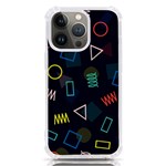 Memphis Seamless Patterns Abstract Jumble Textures iPhone 13 Pro TPU UV Print Case Front