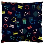 Memphis Seamless Patterns Abstract Jumble Textures 16  Baby Flannel Cushion Case (Two Sides) Front