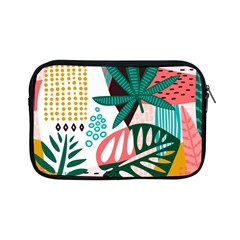 Abstract Seamless Pattern With Tropical Leaves Apple Ipad Mini Zipper Cases by Hannah976