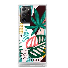 Abstract Seamless Pattern With Tropical Leaves Samsung Galaxy Note 20 Ultra TPU UV Case