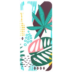 Abstract Seamless Pattern With Tropical Leaves Samsung Galaxy S24 Plus 6 7 Inch Black Tpu Uv Case by Hannah976