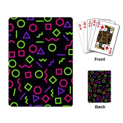 Geometric Seamless Pattern Playing Cards Single Design (rectangle)