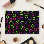 Geometric Seamless Pattern Cosmetic Bag (Large) Front