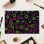 Geometric Seamless Pattern Cosmetic Bag (Large) Back