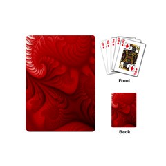 Lachs Kl Rotweissschwarz Kl Playing Cards Single Design (mini) by 2607694c