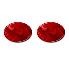 Lachs Kl Rotweissschwarz Kl Cufflinks (oval) by 2607694c