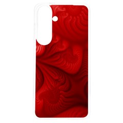 Lachs Kl Rotweissschwarz Kl Samsung Galaxy S24 6 2 Inch Tpu Uv Case by 2607694c