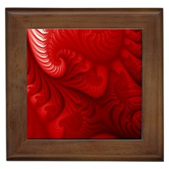 Lachs Kl Rotweissschwarz Kl Framed Tile by 2607694c