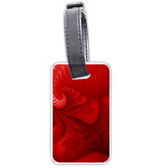 Lachs Kl Rotweissschwarz Kl Luggage Tag (one Side) by 2607694c