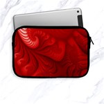 Lachs Kl Rotweissschwarz Kl Apple iPad Mini Zipper Cases Front