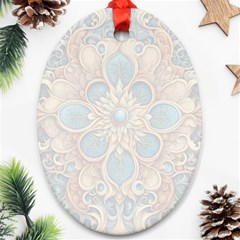 Pattern 1 Muster 7 Oval Ornament (two Sides) by 2607694c