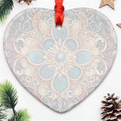 Pattern 1 Muster 7 Heart Ornament (two Sides)