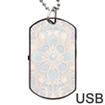 Pattern 1 Muster 7A Dog Tag USB Flash (One Side) Front