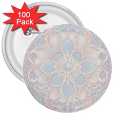 Pattern 1 Muster 7 600dpi 12000 Matt 3  Buttons (100 Pack) 