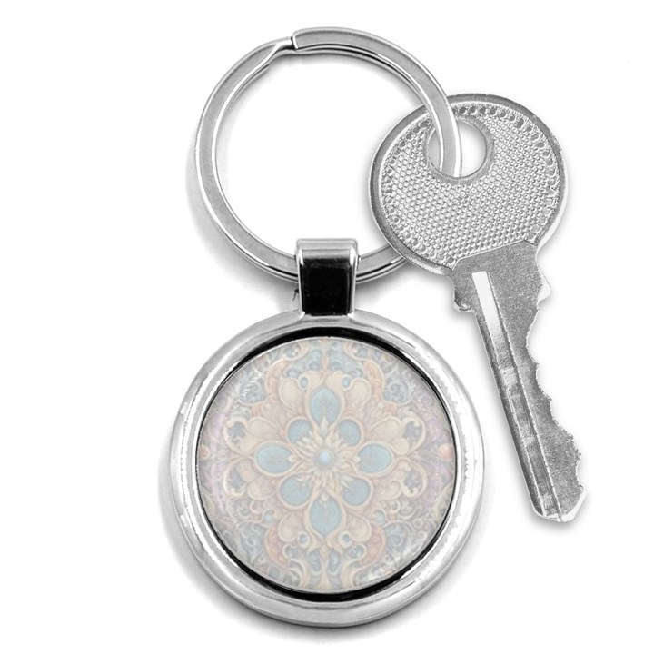 Pattern 1 Muster 7 600dpi 12000 Matt Key Chain (Round)