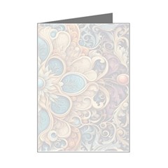 Pattern 1 Muster 7 600dpi 12000 Matt Mini Greeting Card by 2607694c