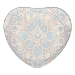 Pattern 1 Muster 7 600dpi 12000 Matt Heart Glass Fridge Magnet (4 Pack) by 2607694c