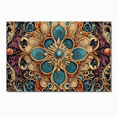 Muster 7 600dpi 12000 Matt Pattern 1 Postcard 4 x 6  (pkg Of 10) by 2607694c