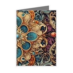 Muster 7 600dpi 12000 Matt Pattern 1 Mini Greeting Card by 2607694c