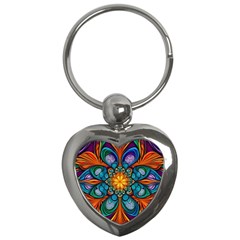 Schwarz Bunt Key Chain (heart) by 2607694c