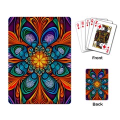 Schwarz bunt Playing Cards Single Design (Rectangle)