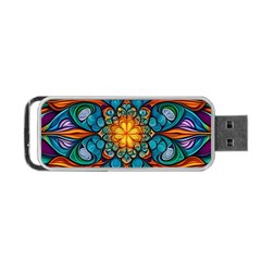 Schwarz Bunt Portable Usb Flash (two Sides) by 2607694c